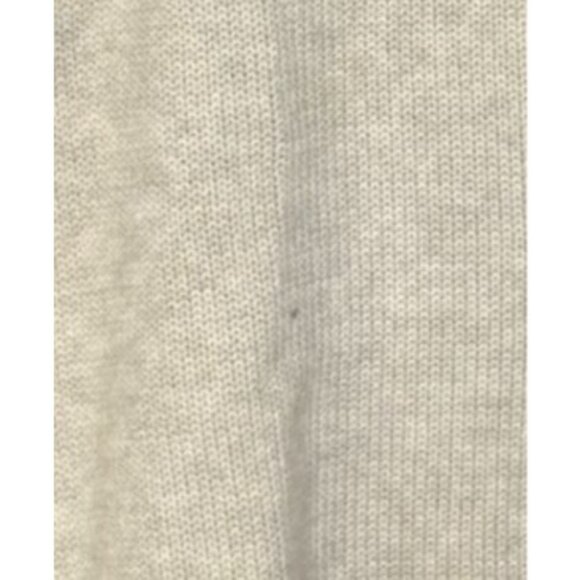 Janie & Jack Boys Fair Isle Crewneck Sweater Size 12 100% Cotton Gray & Cream - Picture 5 of 6